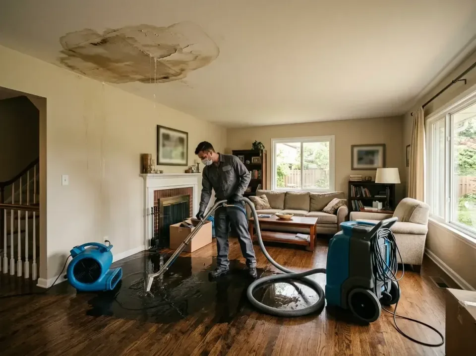 attic-pipe-burst-ceiling-drip-008 — frequently asked questions, Water Damage Restoration & Carpet Care in Woodside, CA